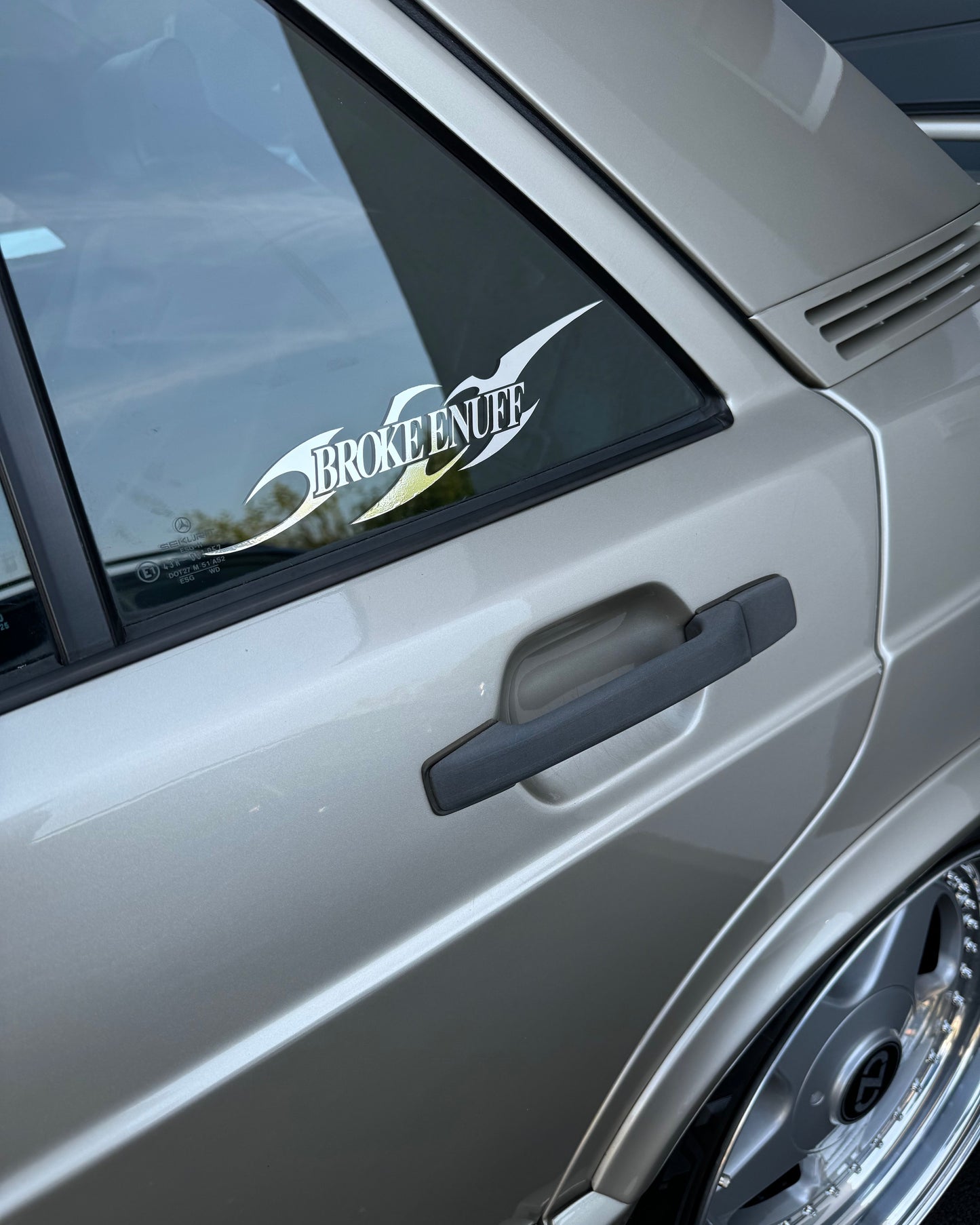 Brokeenuff Tribal Sticker