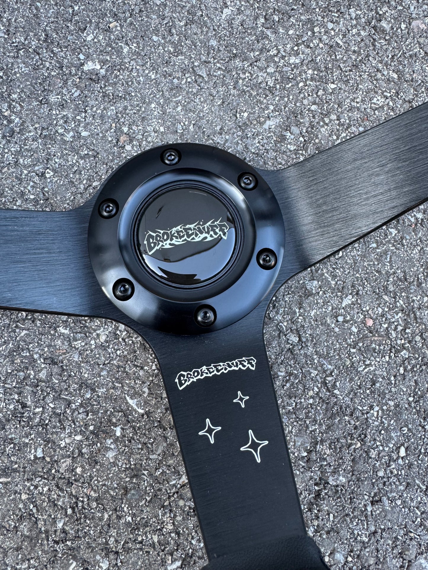 Tribal Graffiti Steering Wheel