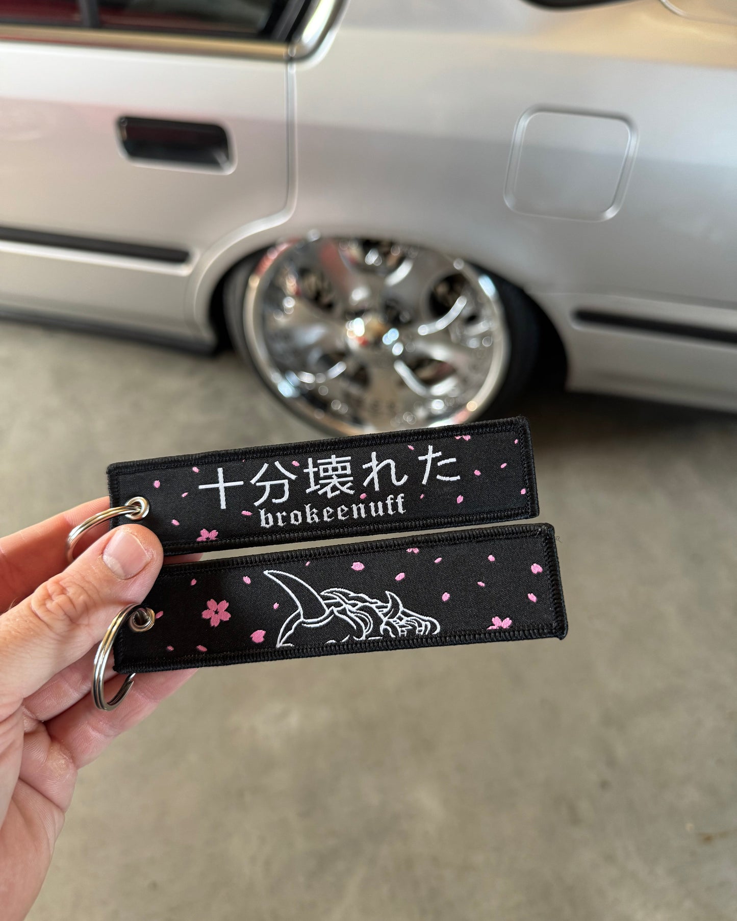 Oni Cherry Blossom Jet Tag black