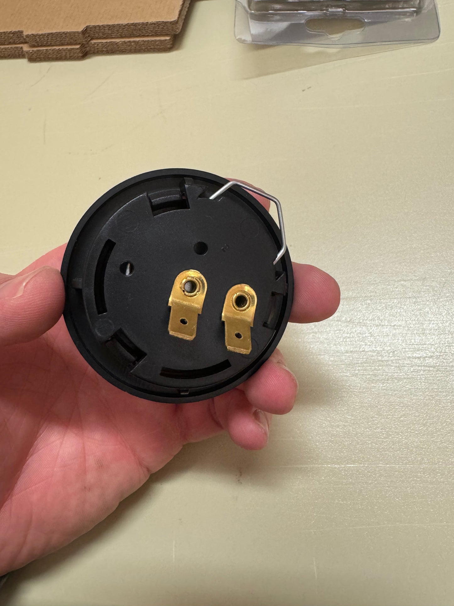 Horn Button Tribal Logo