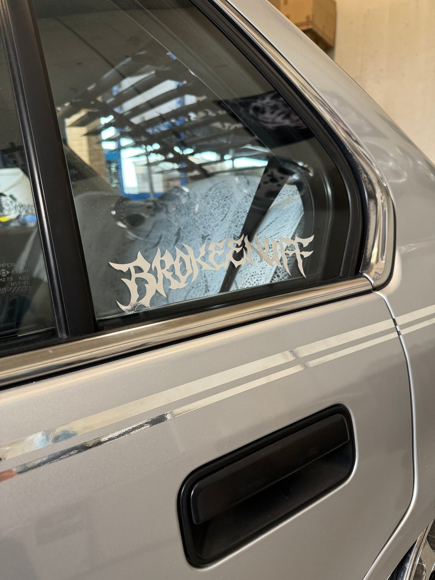 Brokeenuff Thorn Sticker