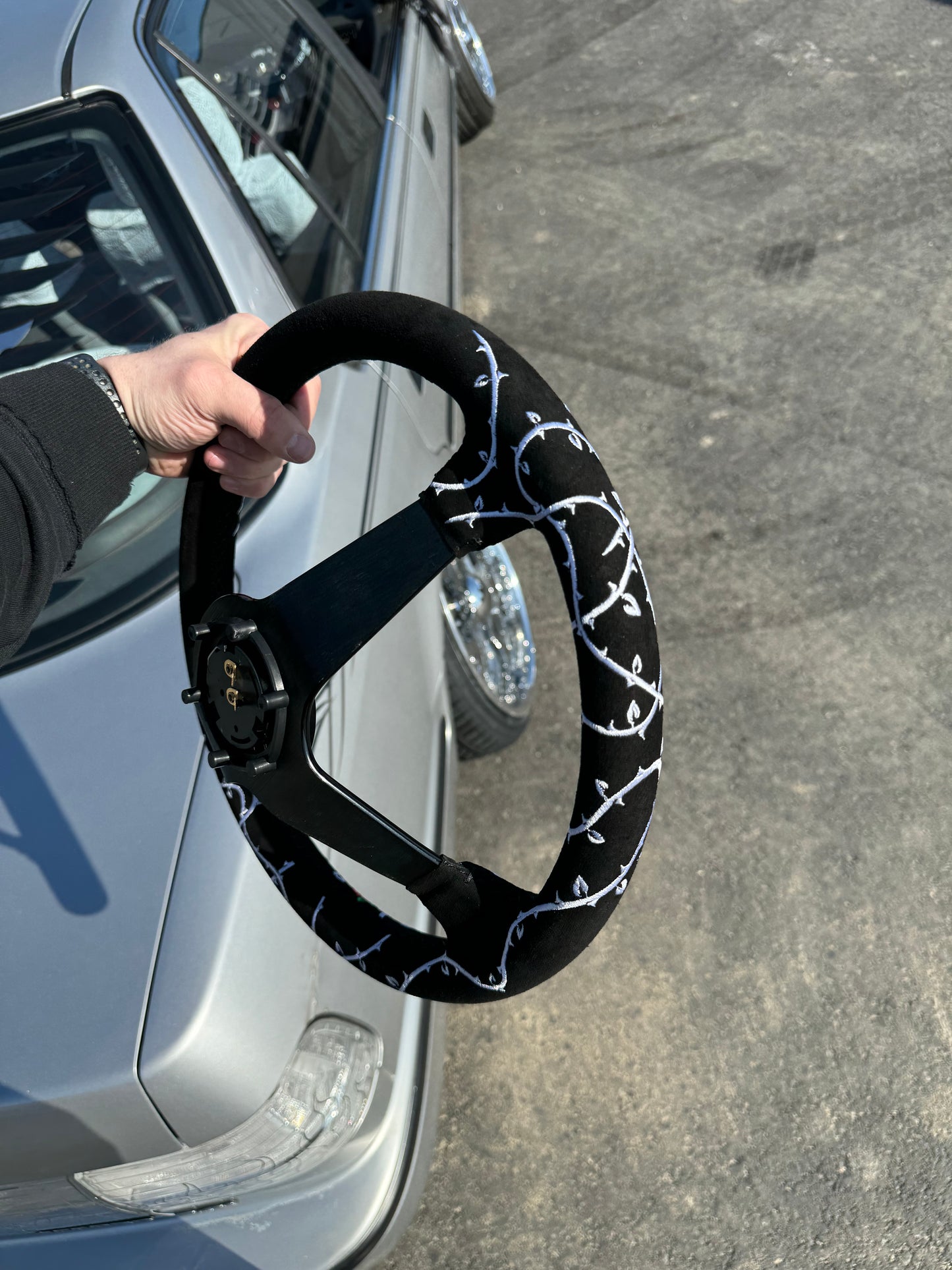Thorns and Roses Steering Wheel