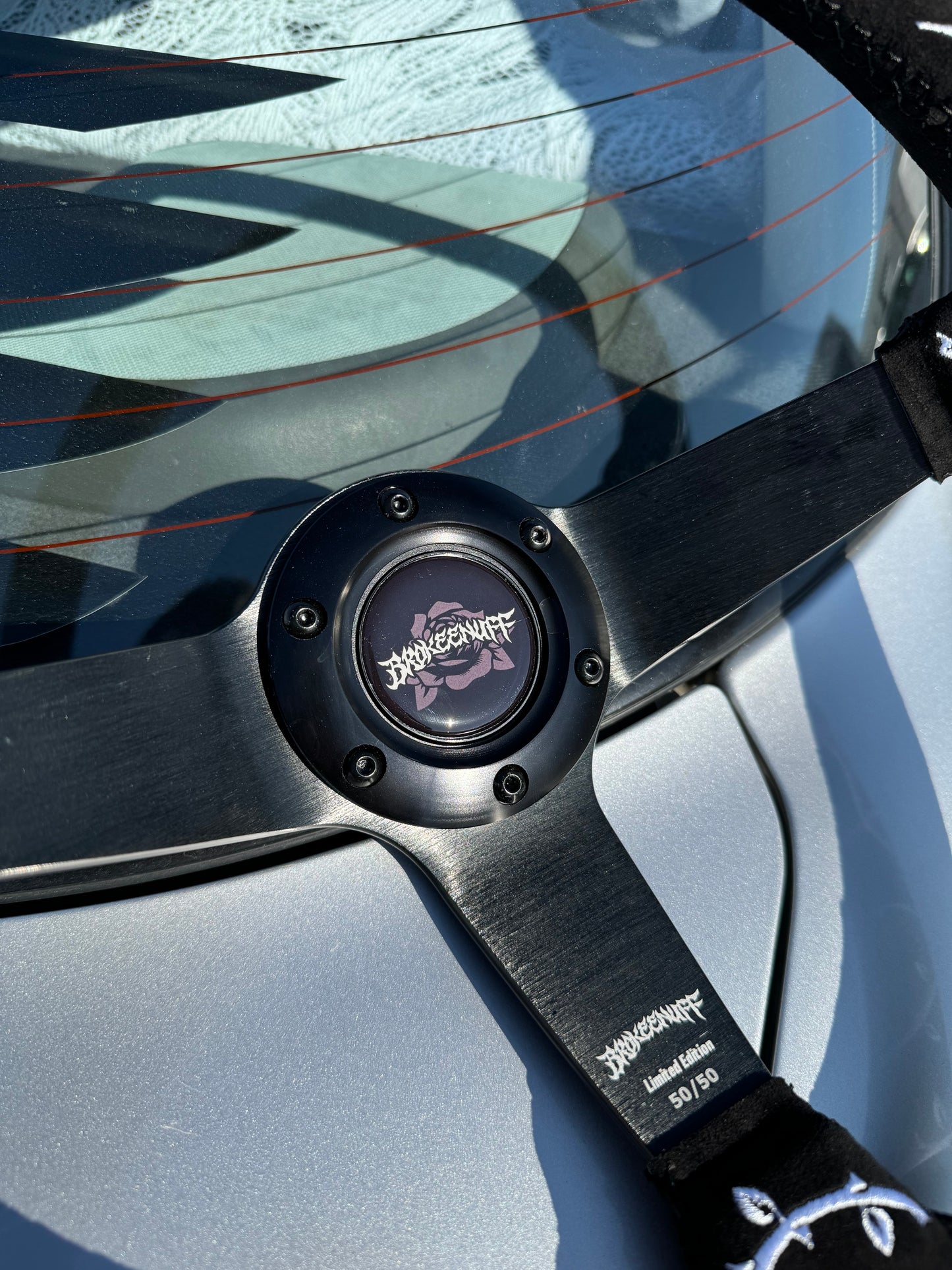 Thorns and Roses Steering Wheel