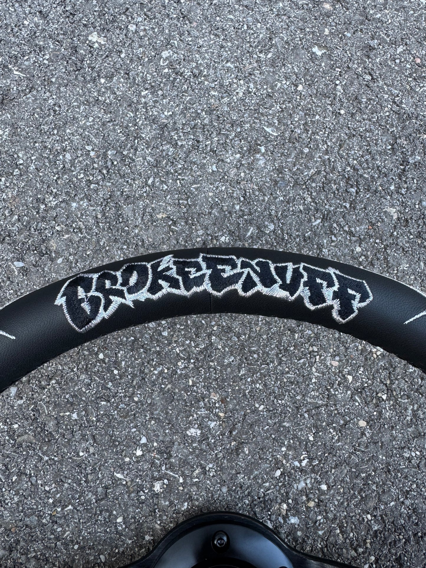 Tribal Graffiti Steering Wheel