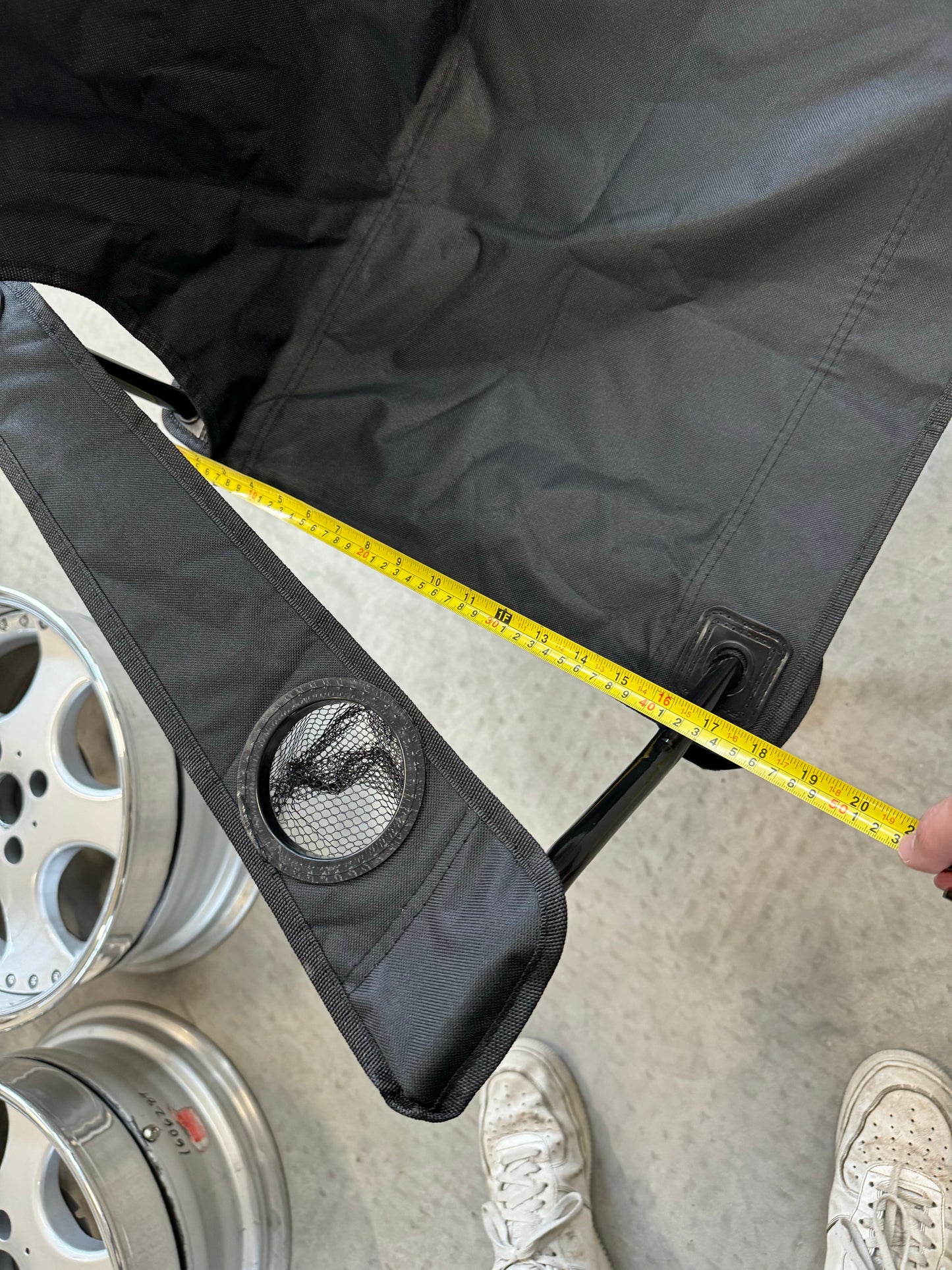 Brokeenuff Thorns Purple Rose Camping Chair