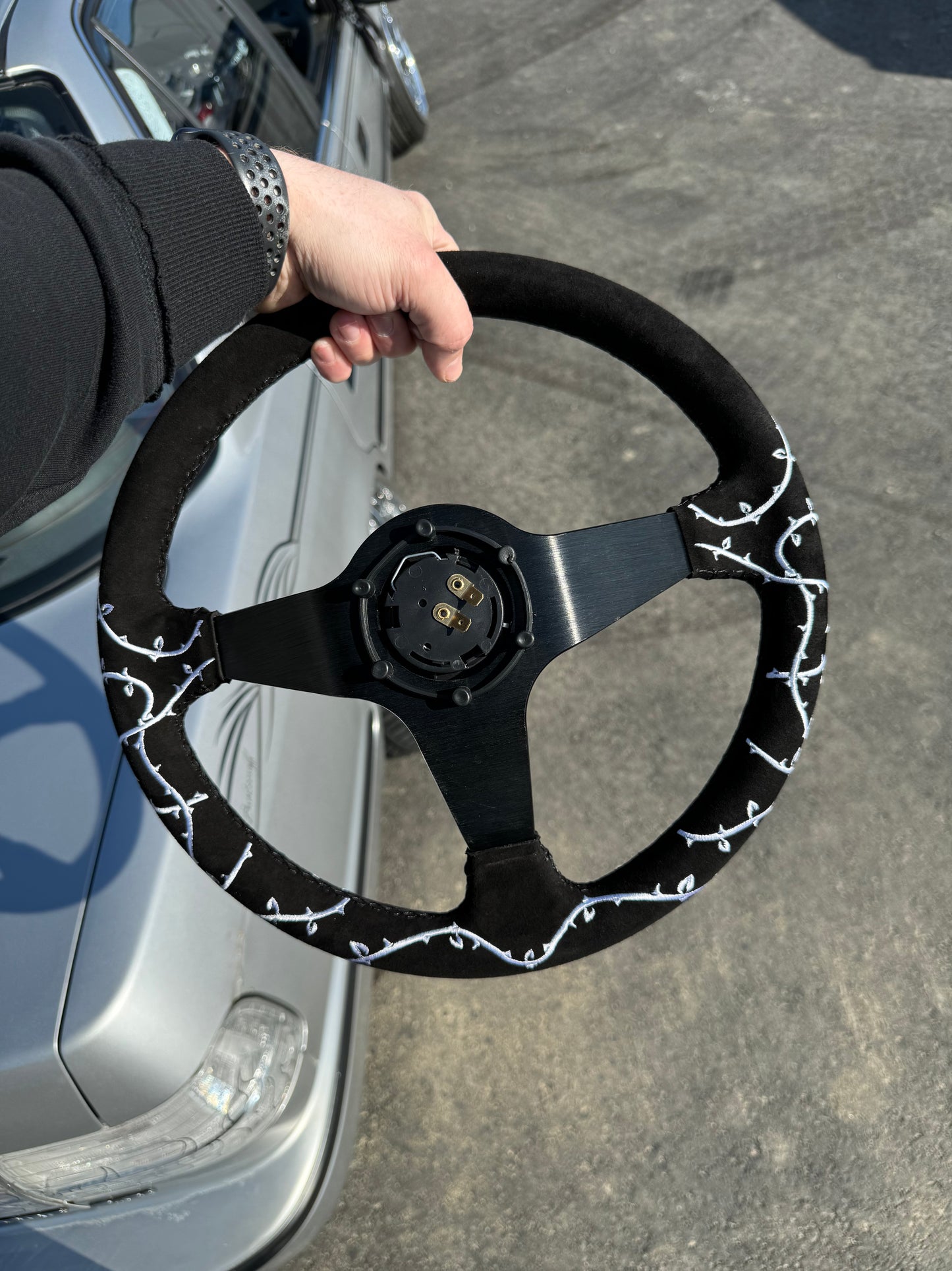 Thorns and Roses Steering Wheel