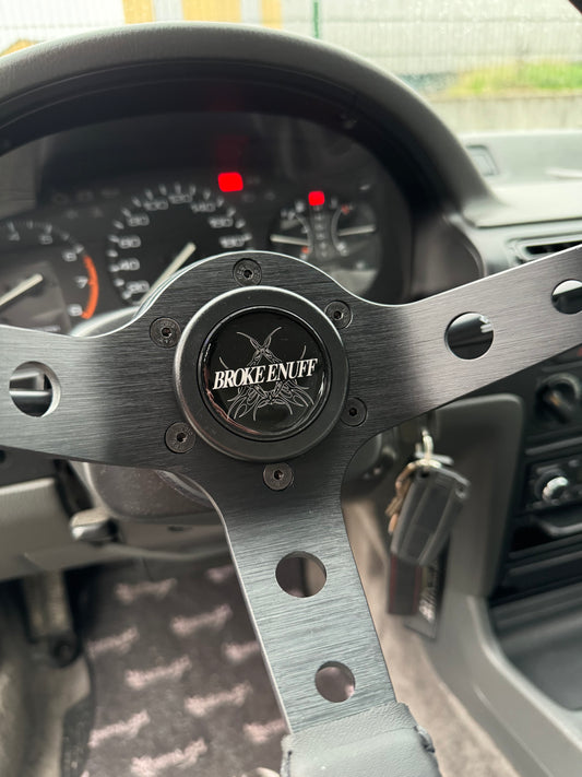 Horn Button Tribal Logo