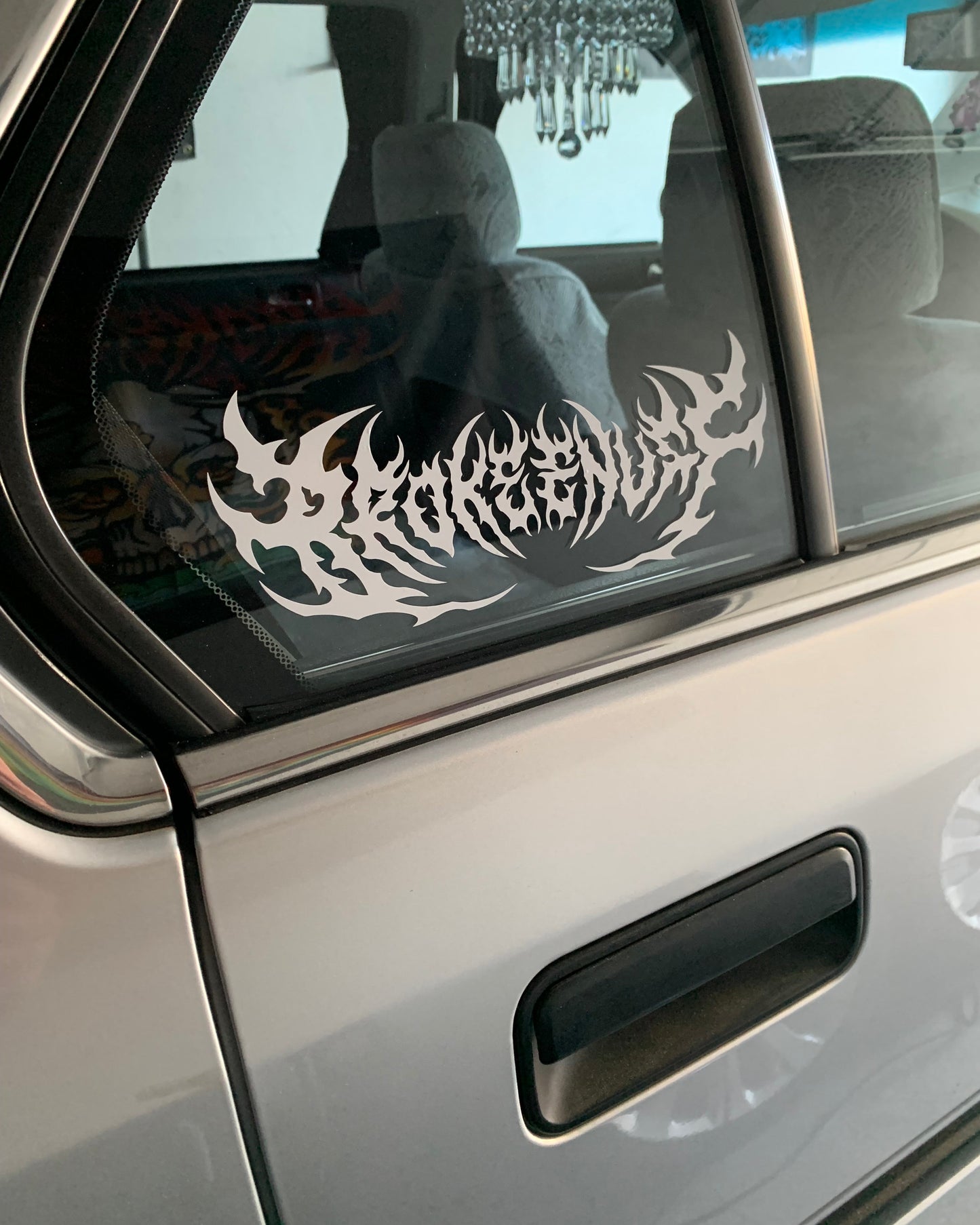 Brokeenuff Metal Sticker