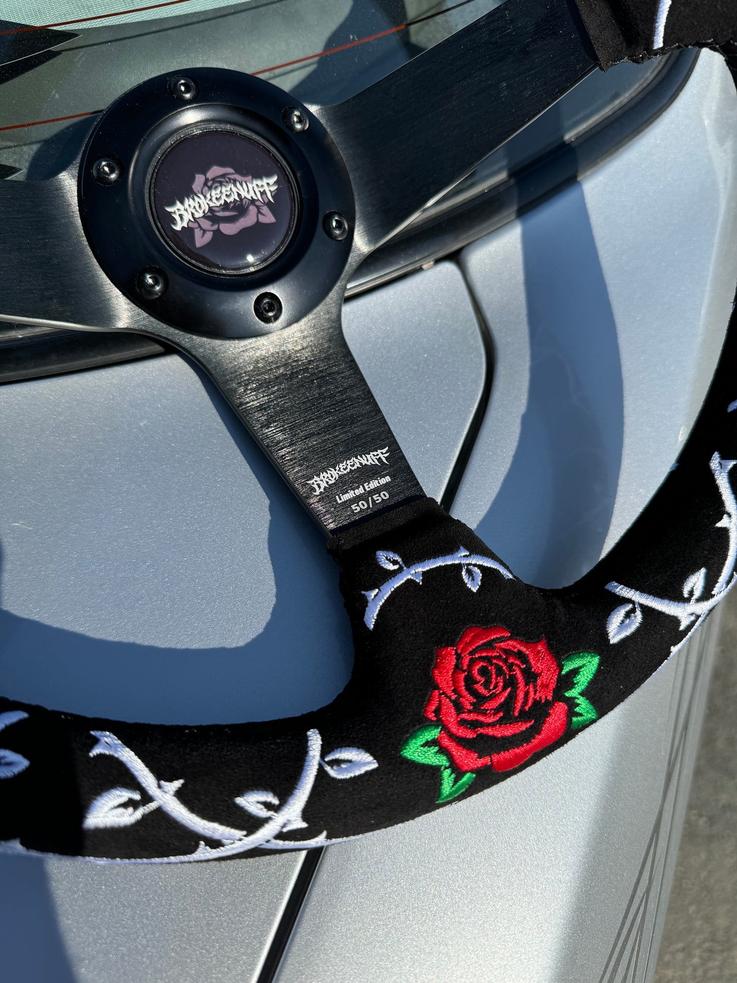 Thorns and Roses Steering Wheel