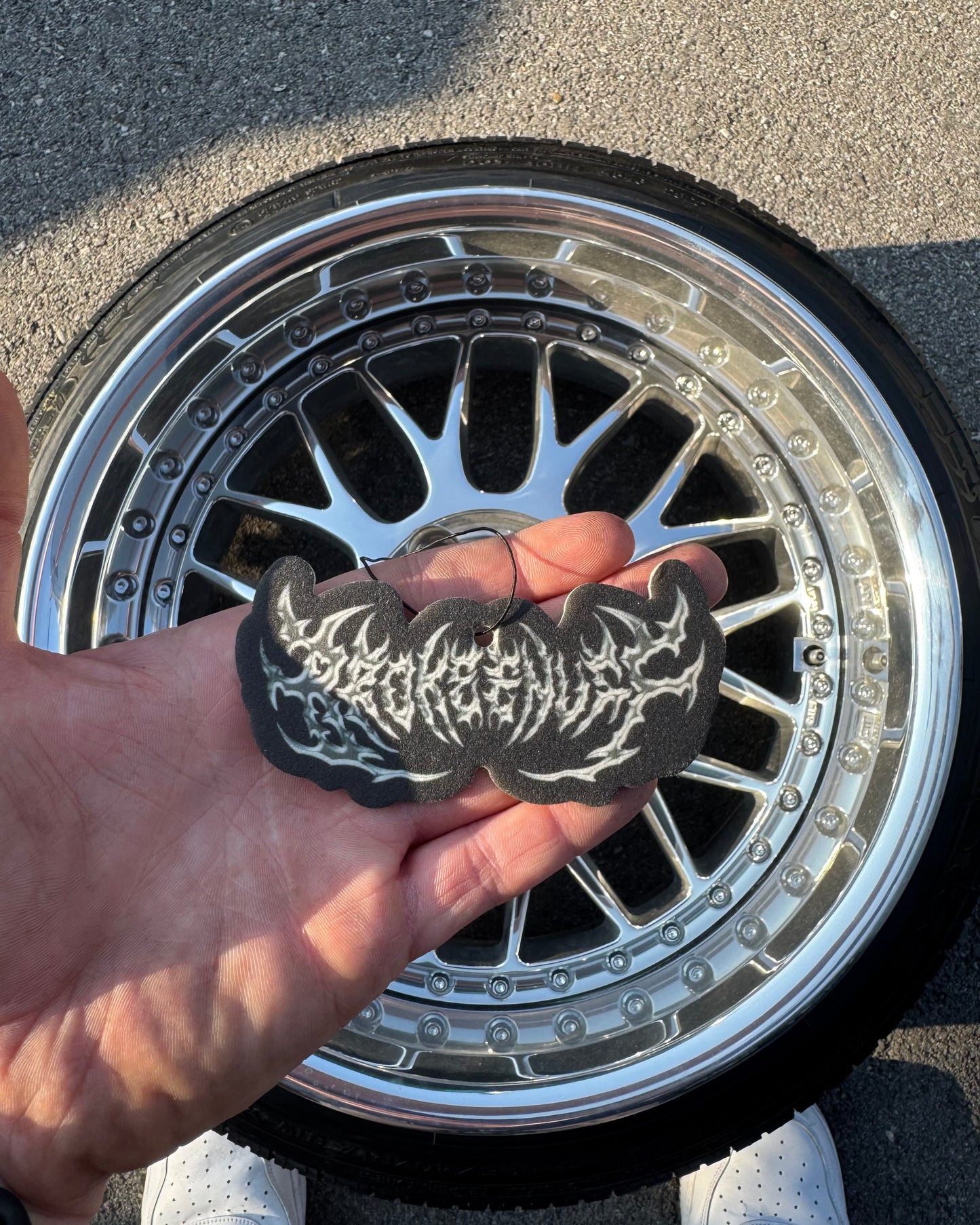 Metal Chrome Air Freshener