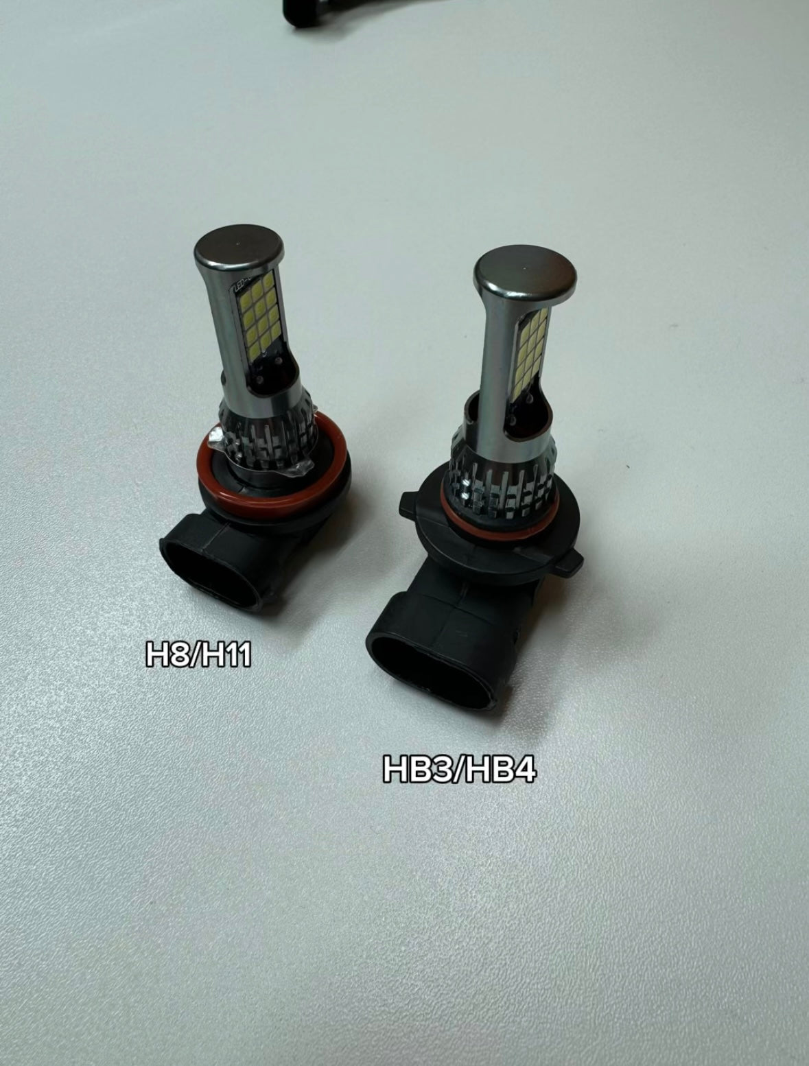 H8/H11 or HB3/HB4/9005/9006 white or pink Strobe LEDs