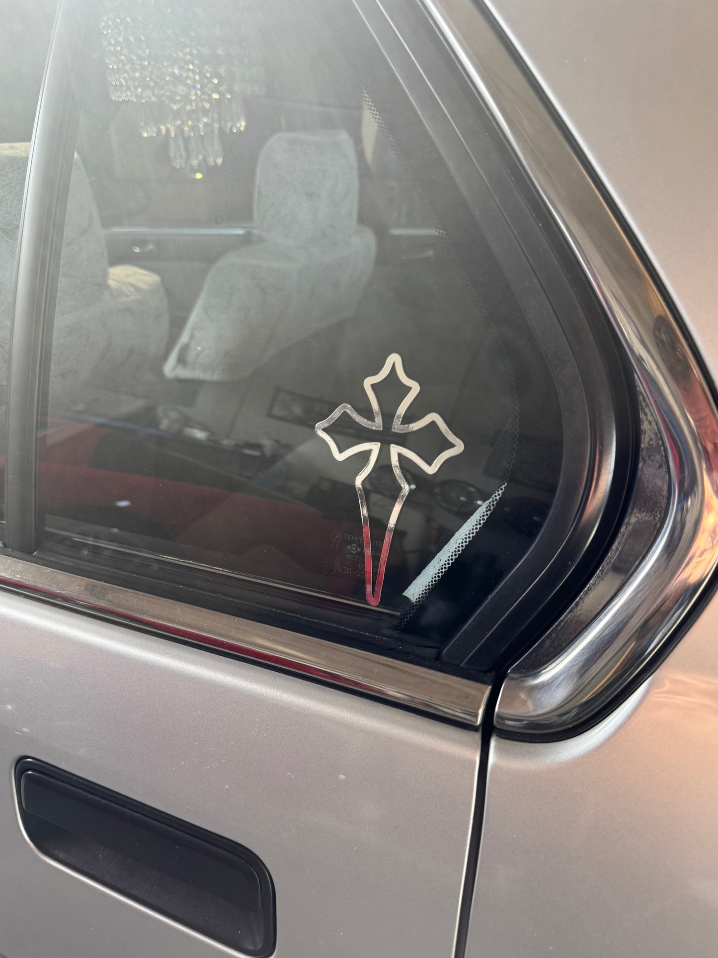 Cross Sticker