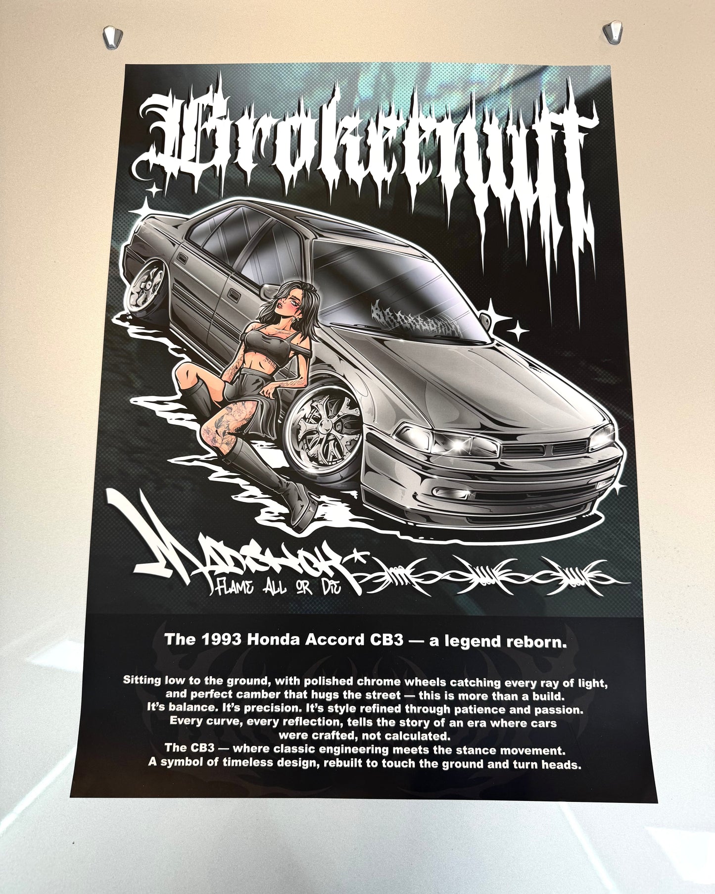Dark Angel - Honda Poster