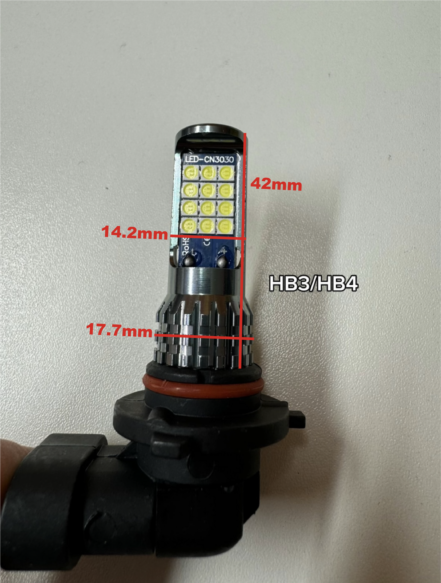 H8/H11 or HB3/HB4/9005/9006 white, yellow or pink Strobe LEDs
