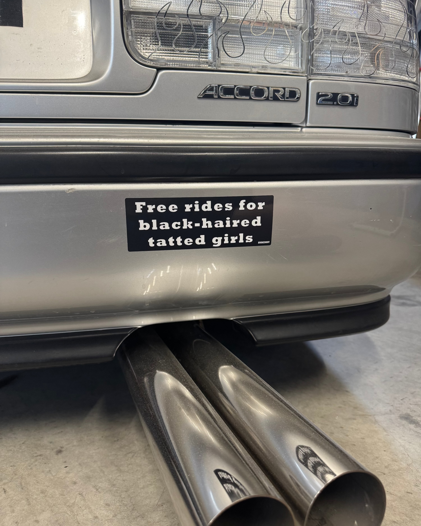 Free rides for black-haired tatted girls - Slap Sticker