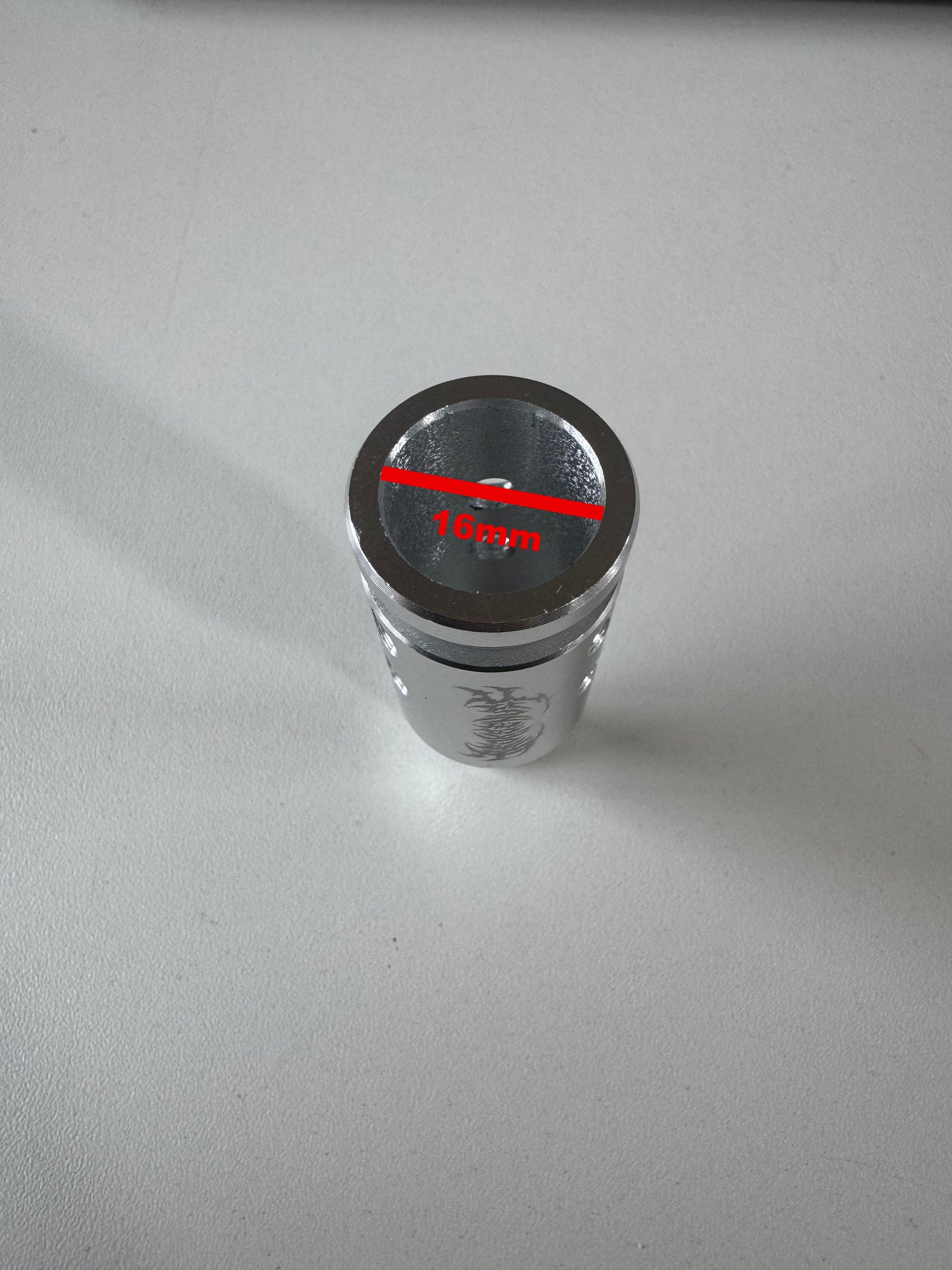 Metal Shift Knob Adapter silver or black