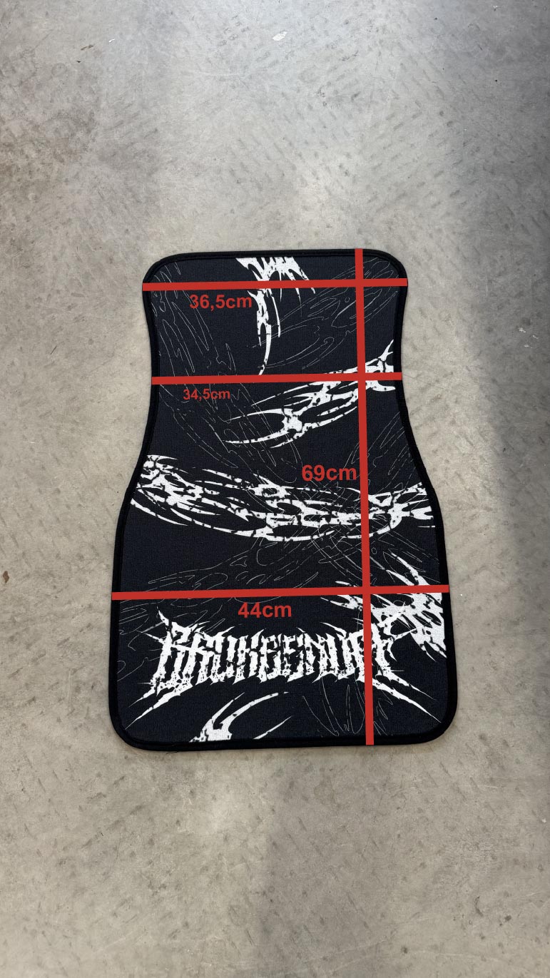 Brokeenuff Tribal Style V1 Floor Mats