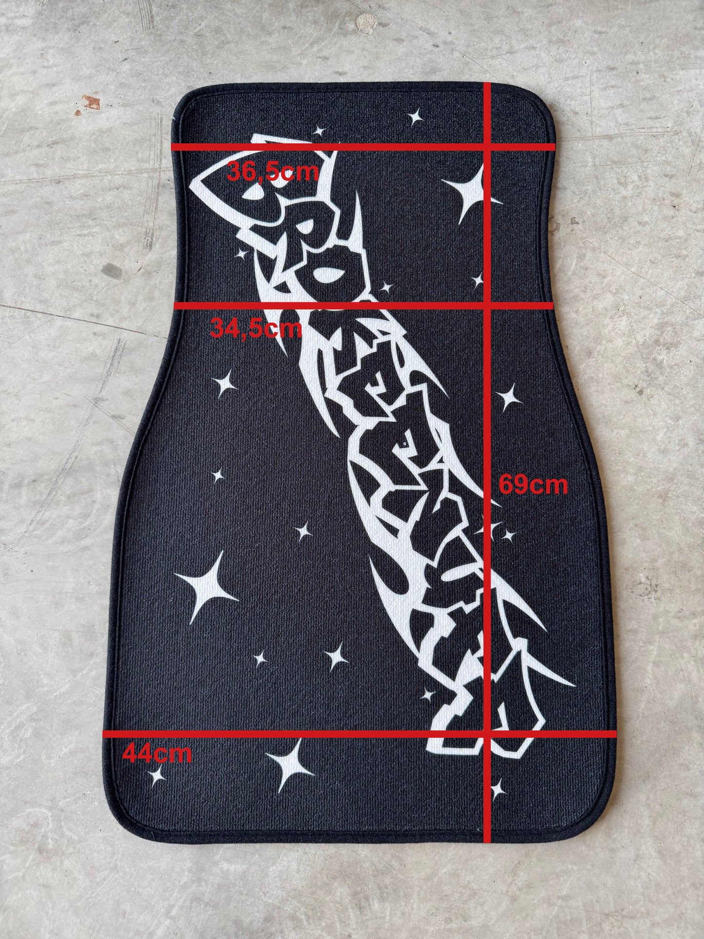 Tribal Graffiti Stars Floormats