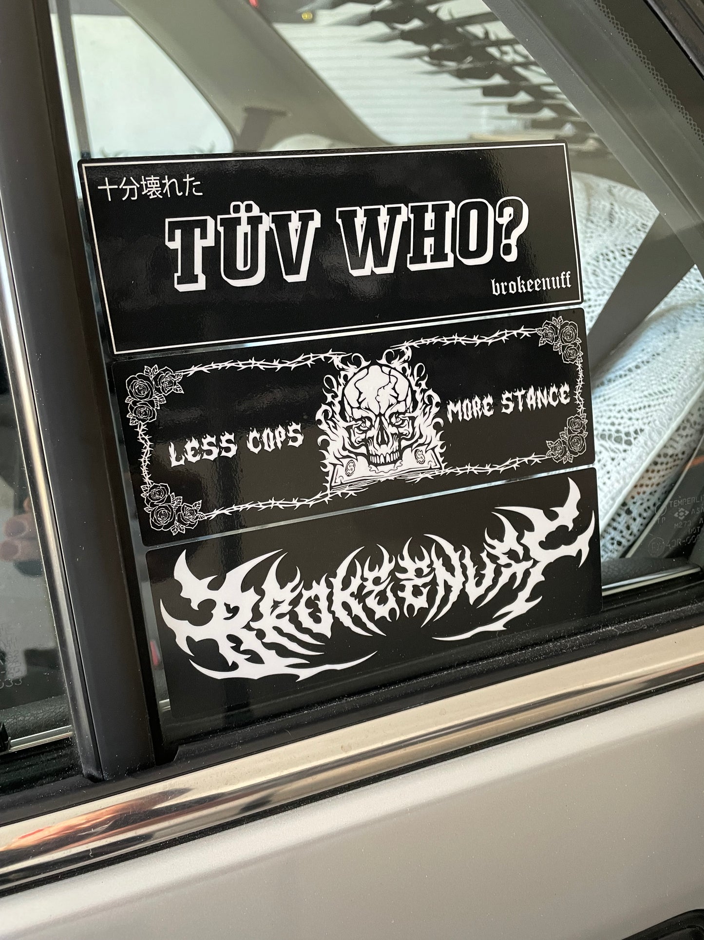 Metal Slap Sticker