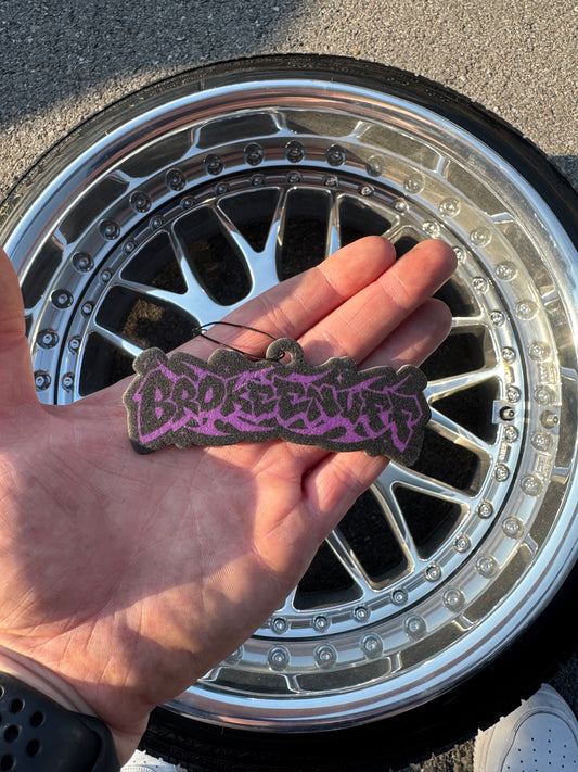 Tribal Graffiti Air Freshener purple