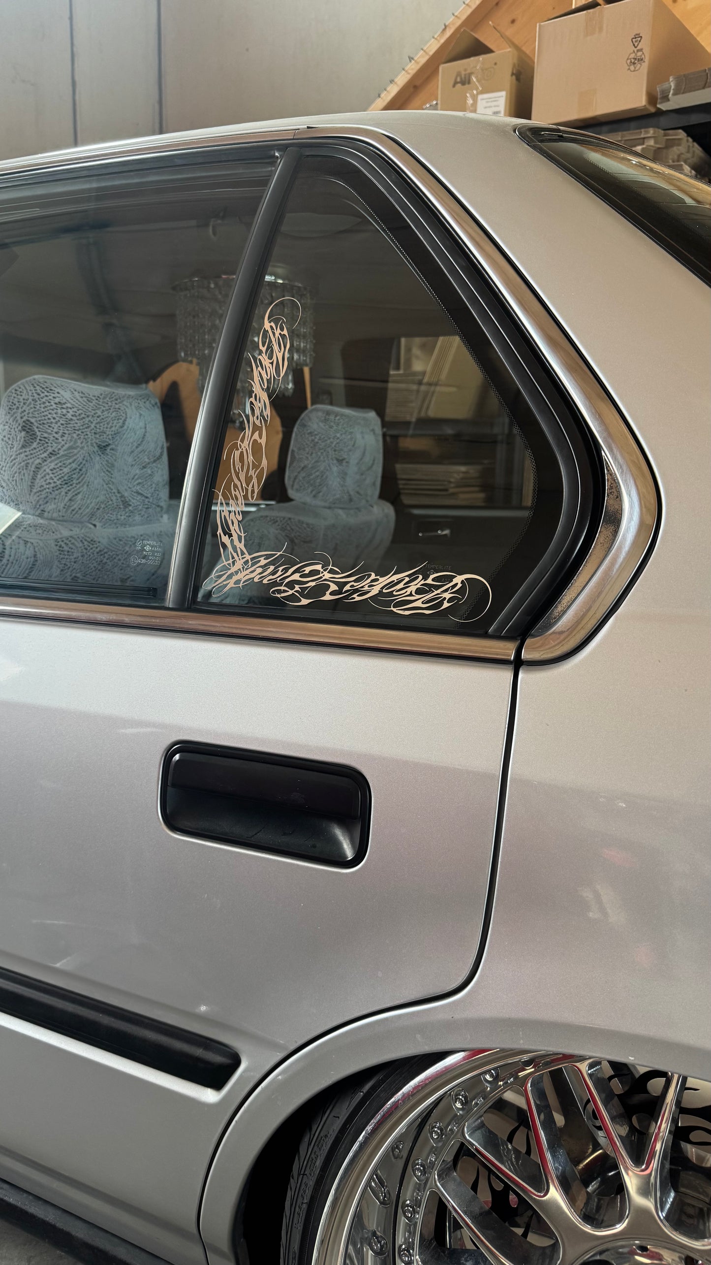 Brokeenuff Tribal Signature Corner Sticker