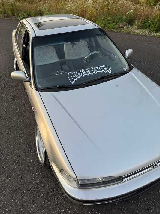 Brokeenuff Graffiti V2 Front or Rear Window Banner