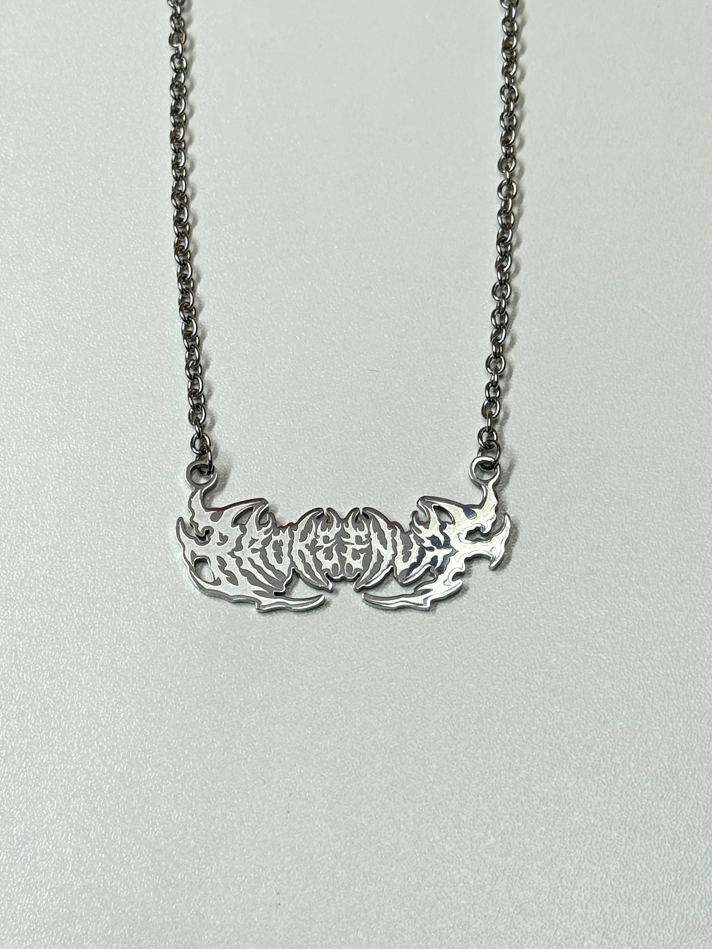 Brokeenuff Metal Necklace