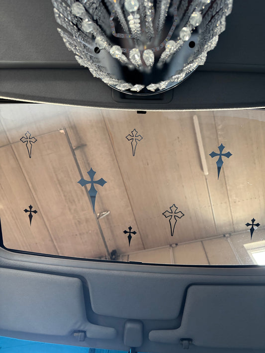 Cross Sticker