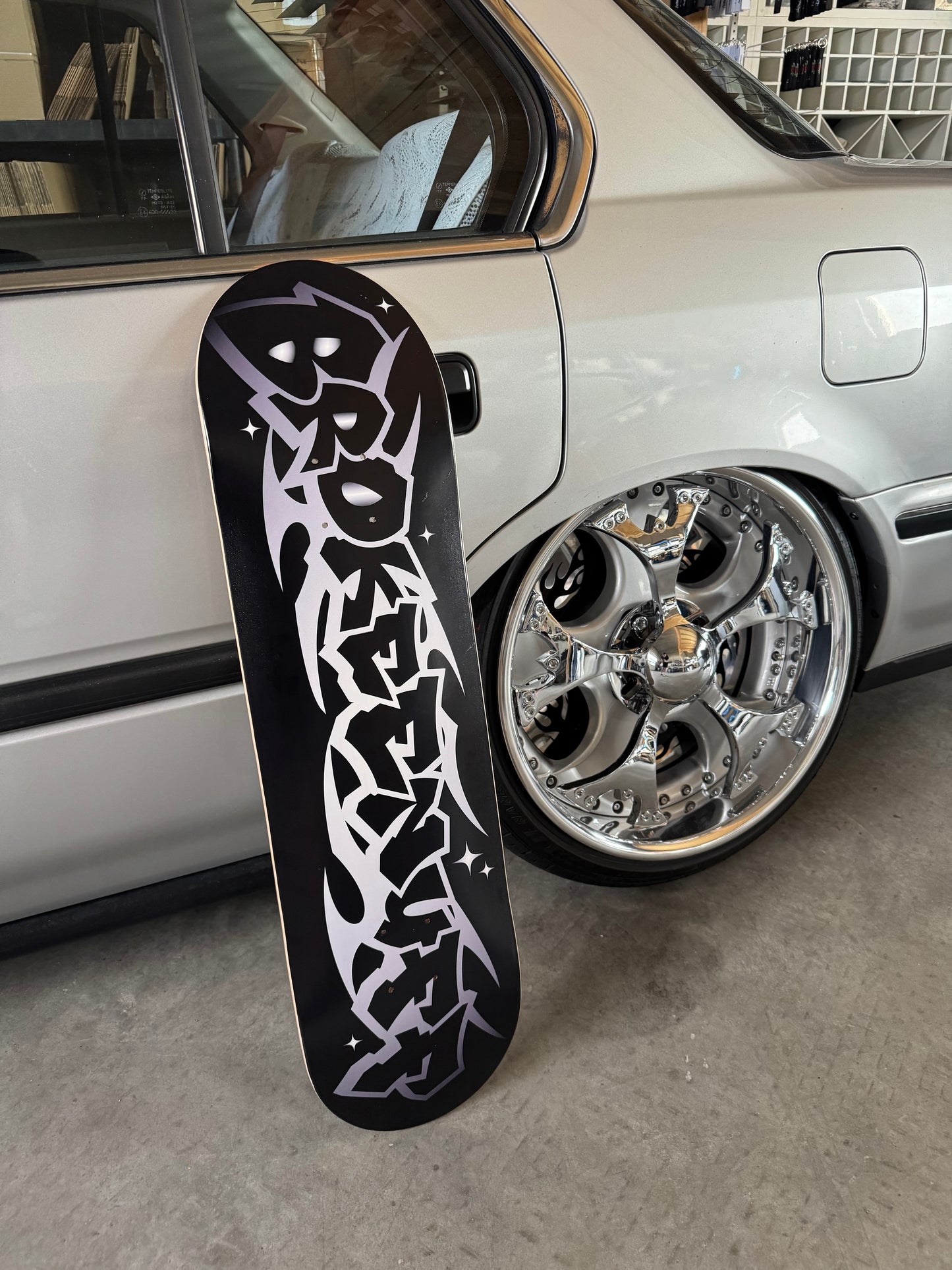 Skateboard Deck Tribal Graffiti