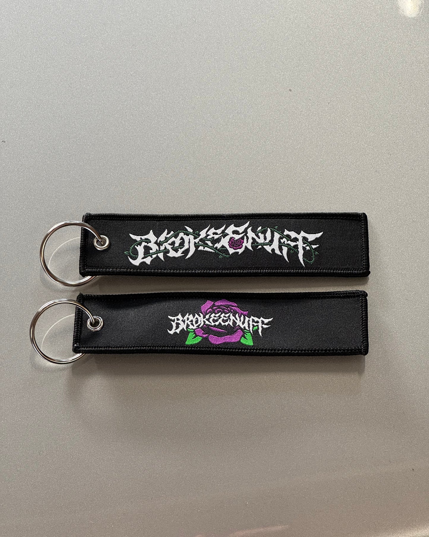 Thorns and Purple Rose Jet Tag