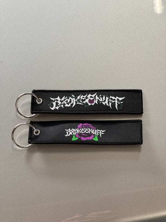 Thorns and Purple Rose Jet Tag