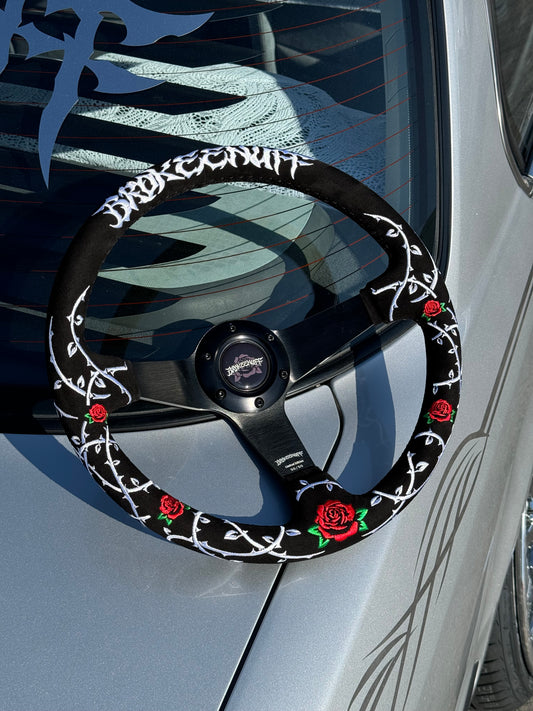Thorns and Roses Steering Wheel