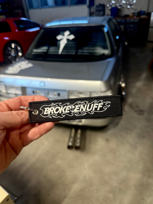 Brokeenuff Skull Jet Tag