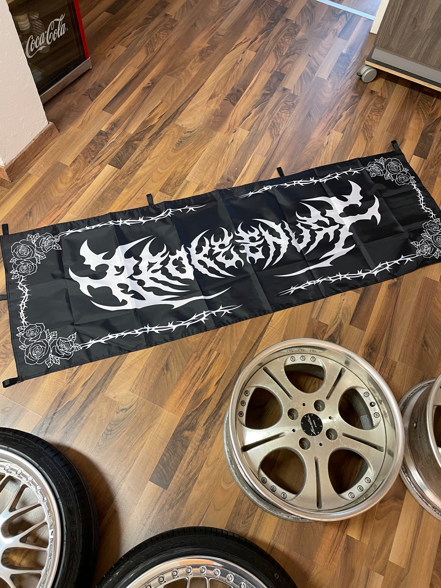 Brokeenuff Metal Nobori Flag