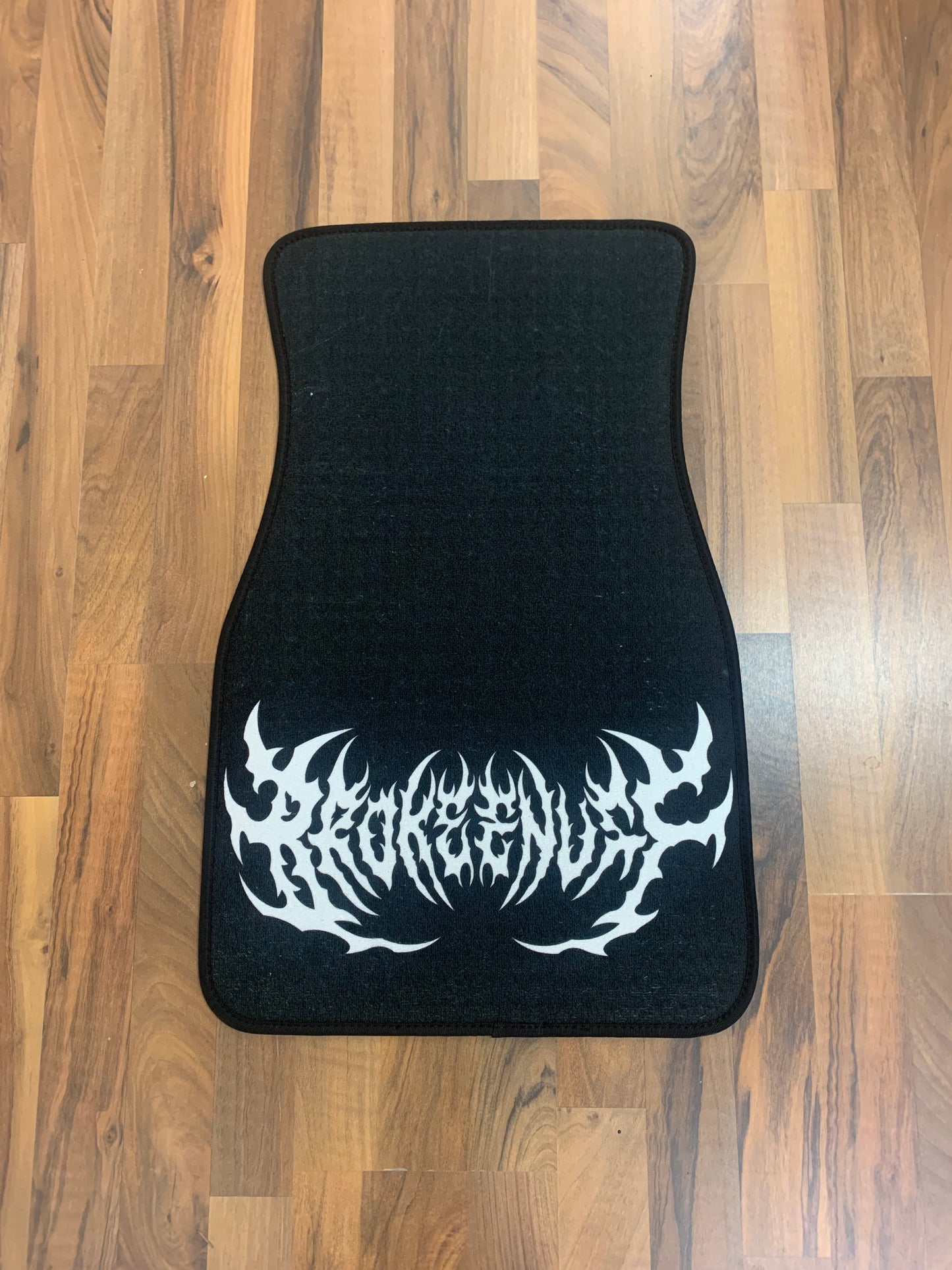 Brokeenuff Metal Lettering Floor Mats