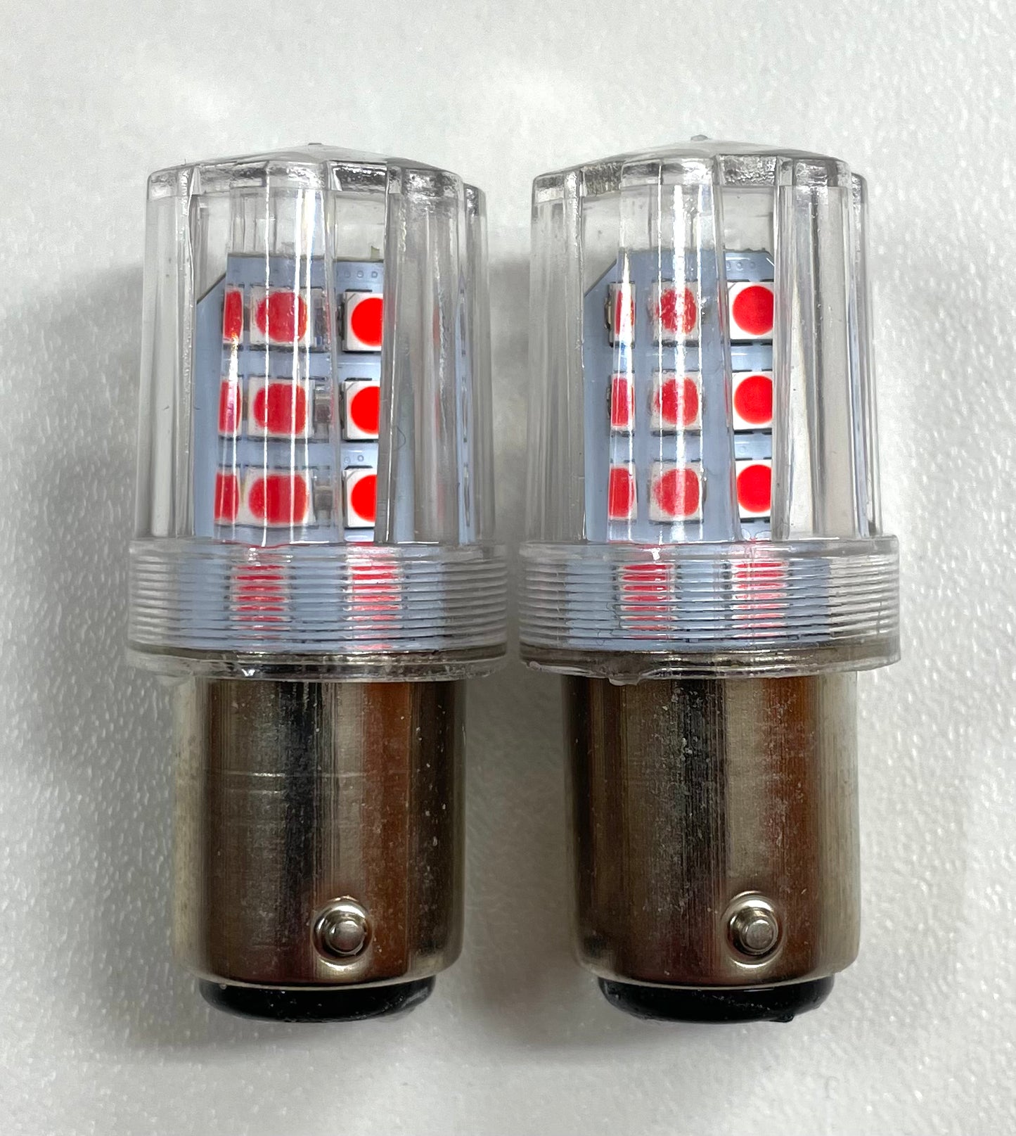 Rotating/Pulsating Red Brake LED Strobe BAY15d | P21/5W | 21/5W