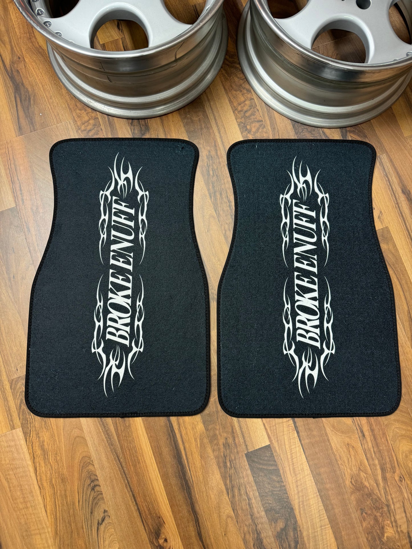 Brokeenuff Tribal Logo Floormats