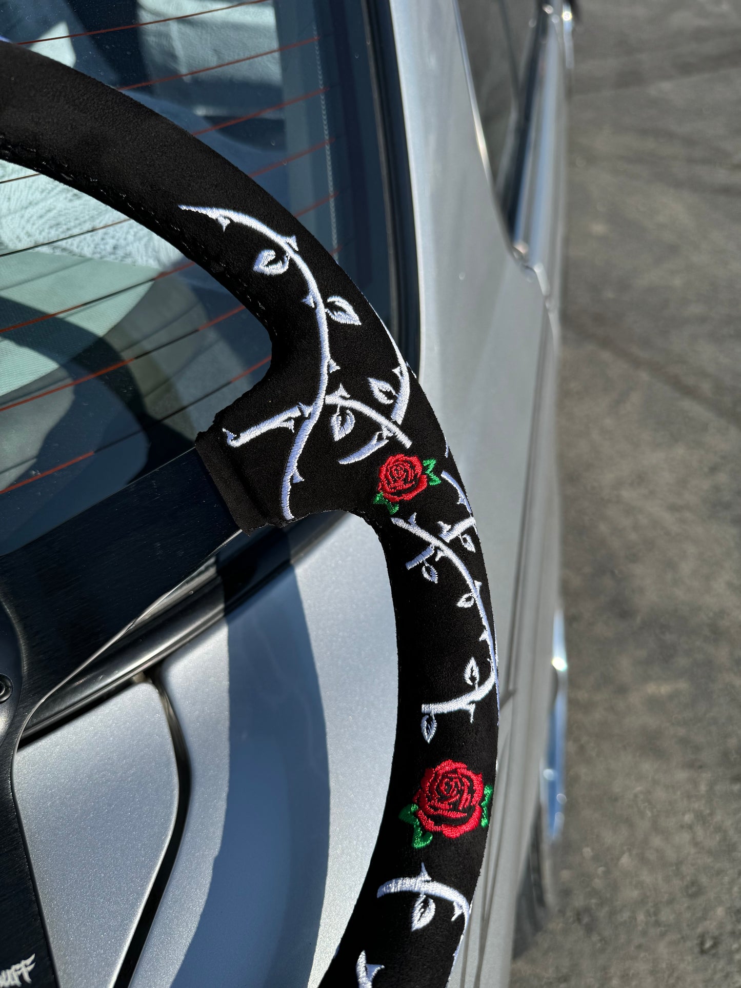 Thorns and Roses Steering Wheel