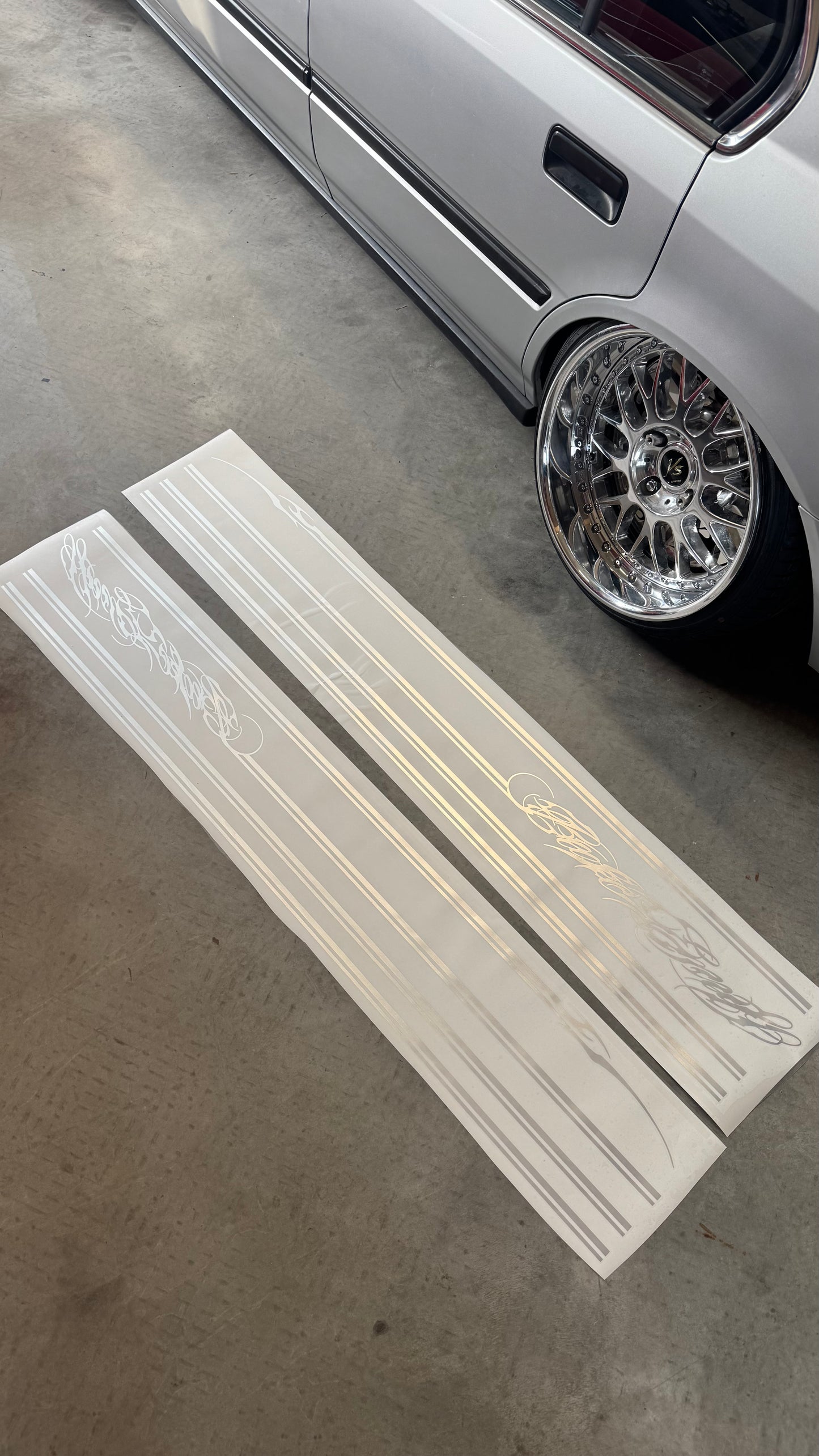 Pinstripe Tribal Signature