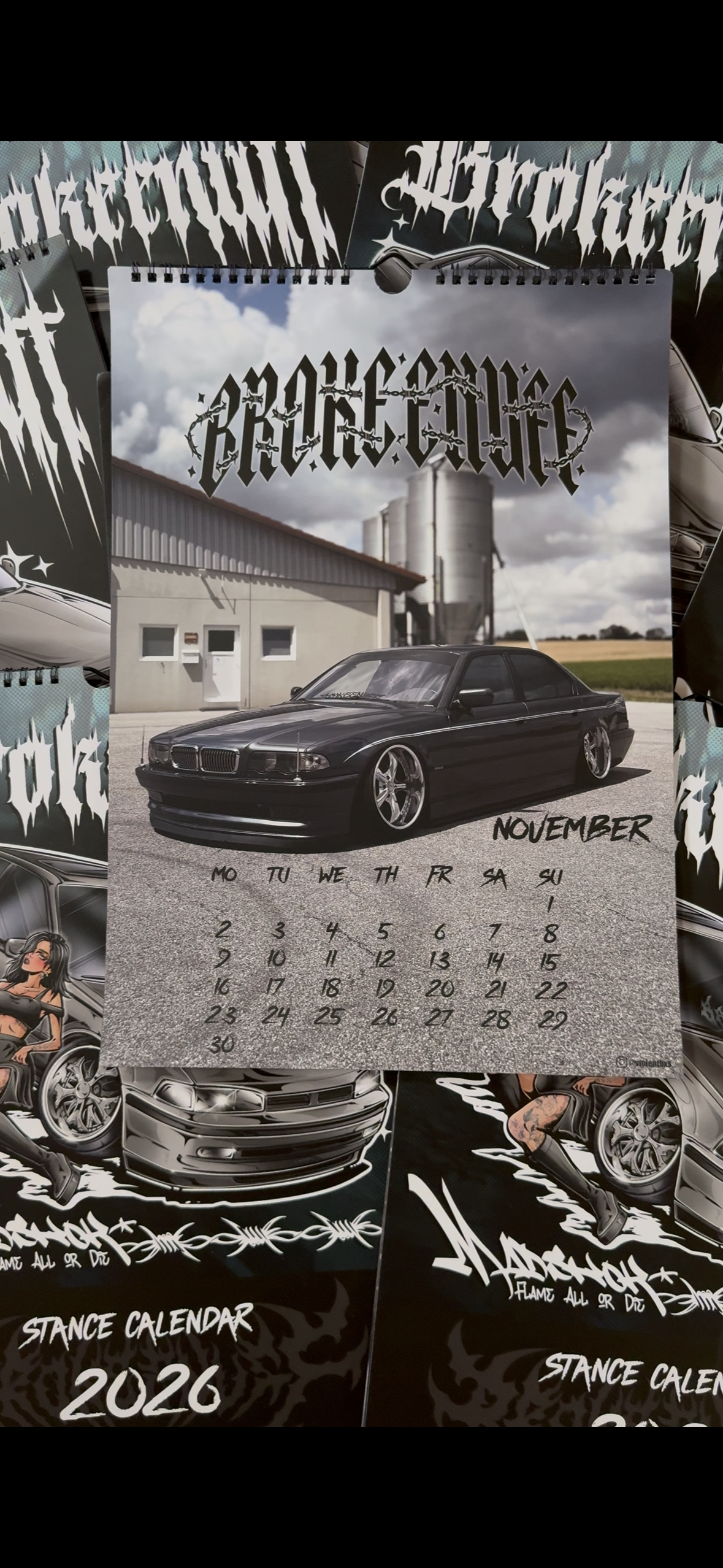2026 Stance Calendar - LIMITED!