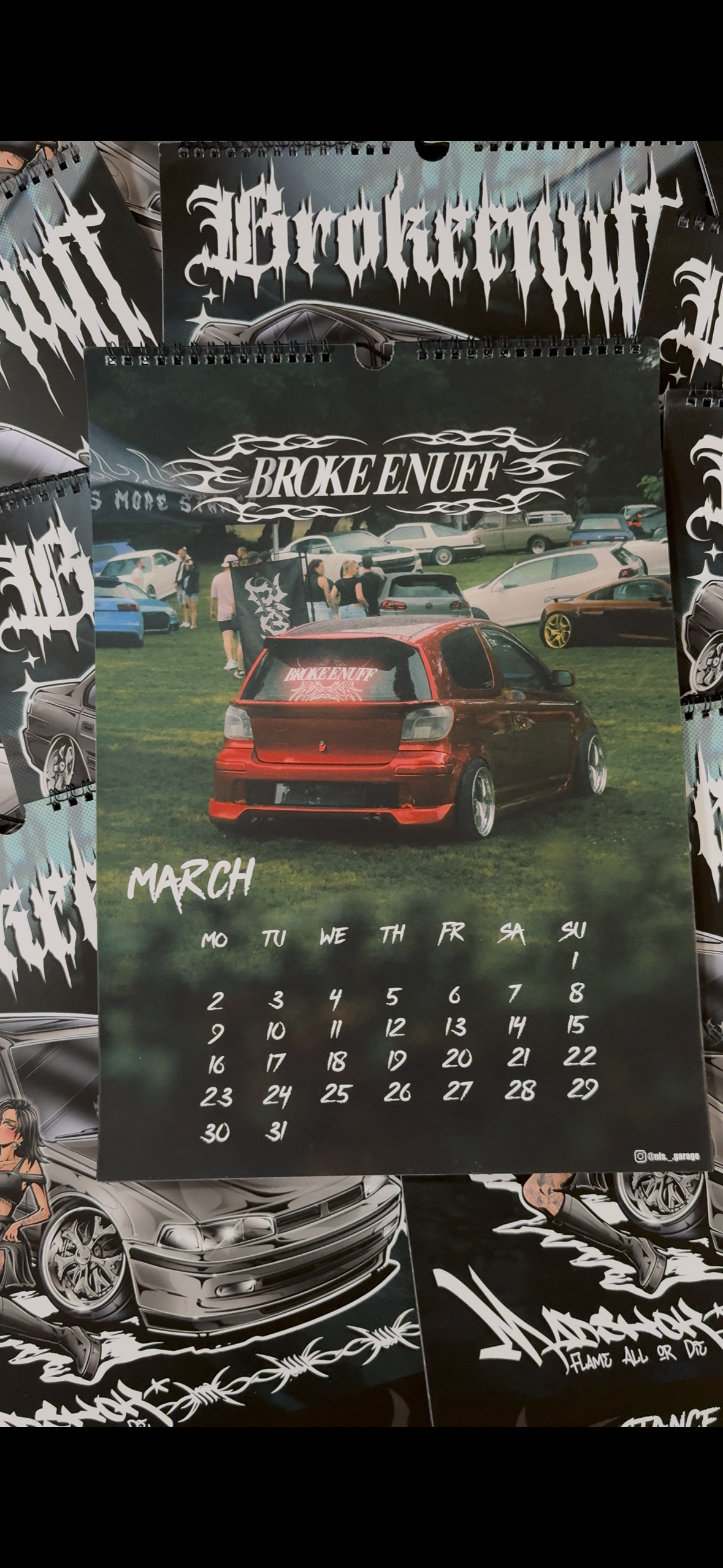 2026 Stance Calendar - LIMITED!