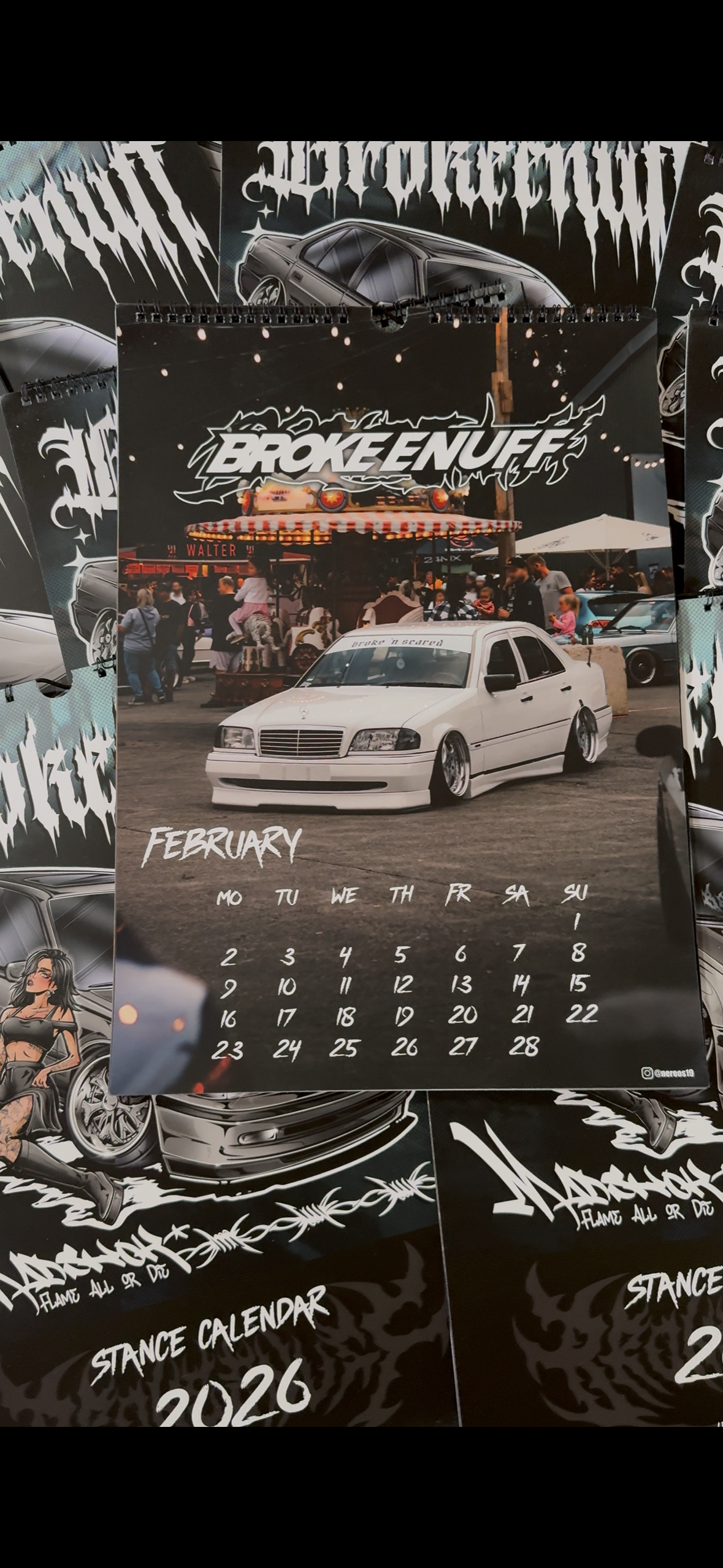 2026 Stance Calendar - LIMITED!