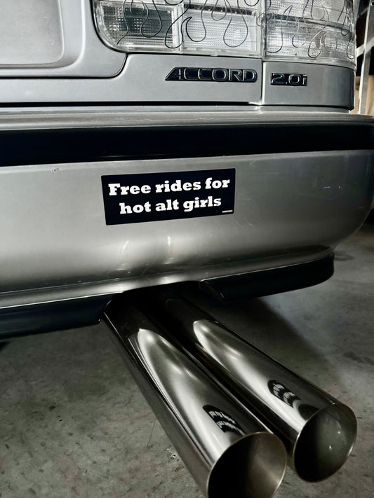 Free rides for hot alt girls - Slap Sticker