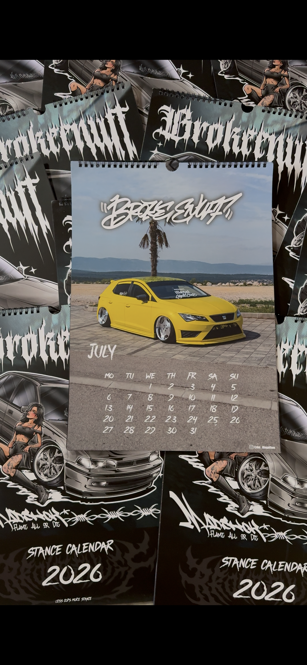 2026 Stance Calendar - LIMITED!