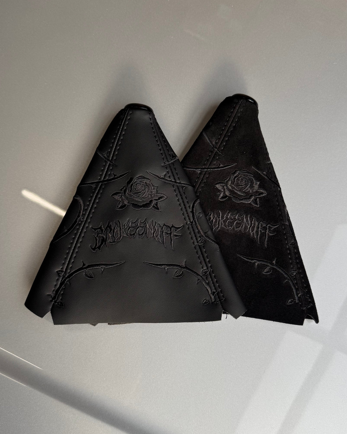 Black Thorns and Roses Shift Boot