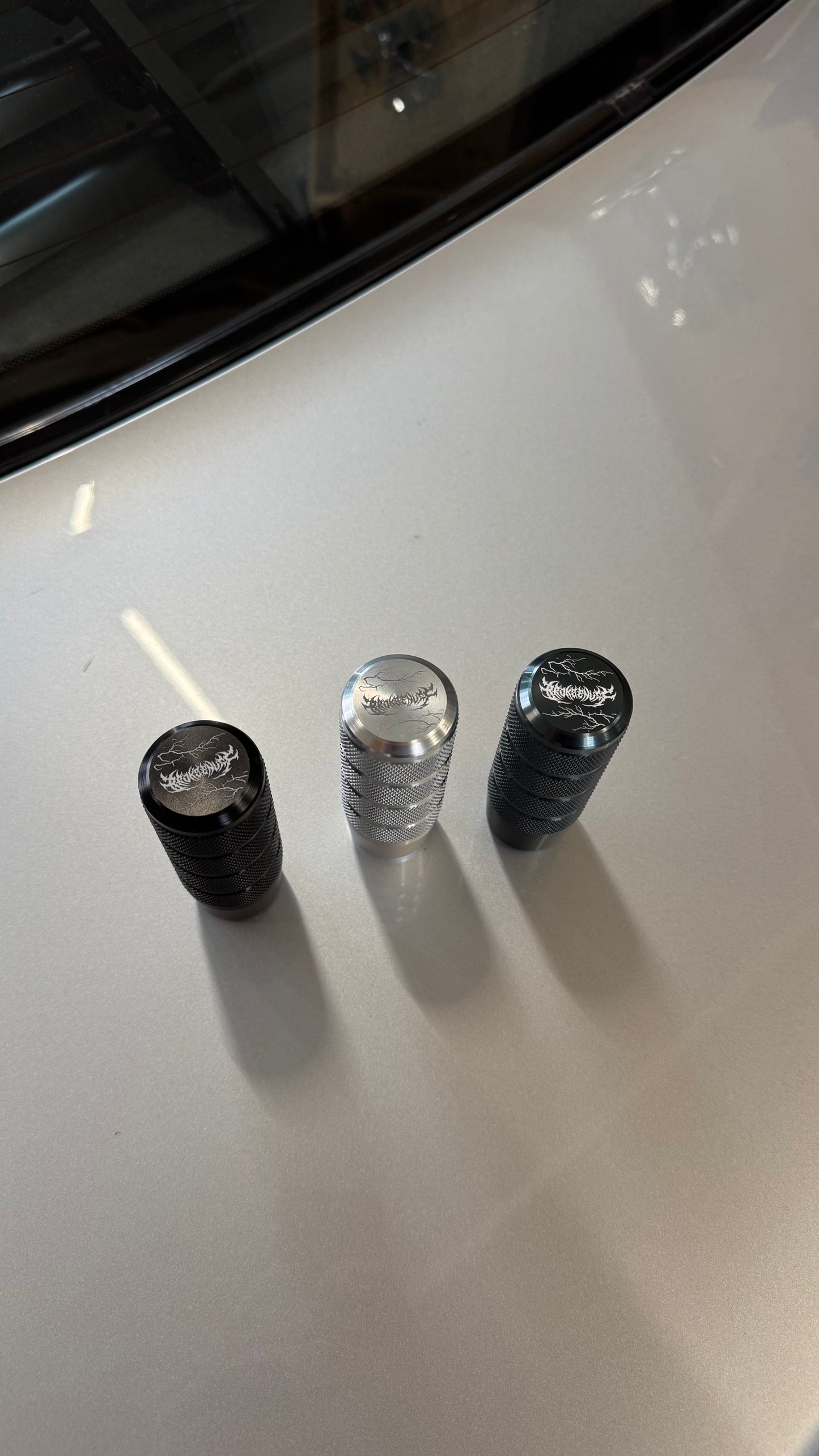 Brokeenuff Metal Thunderbolts Shift Knob