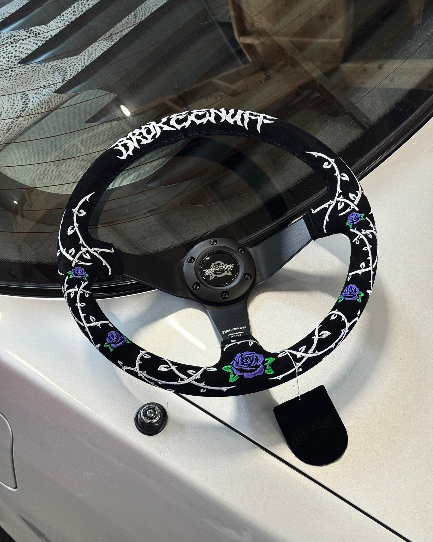 Thorns and Purple Roses Steering Wheel LIMITED!