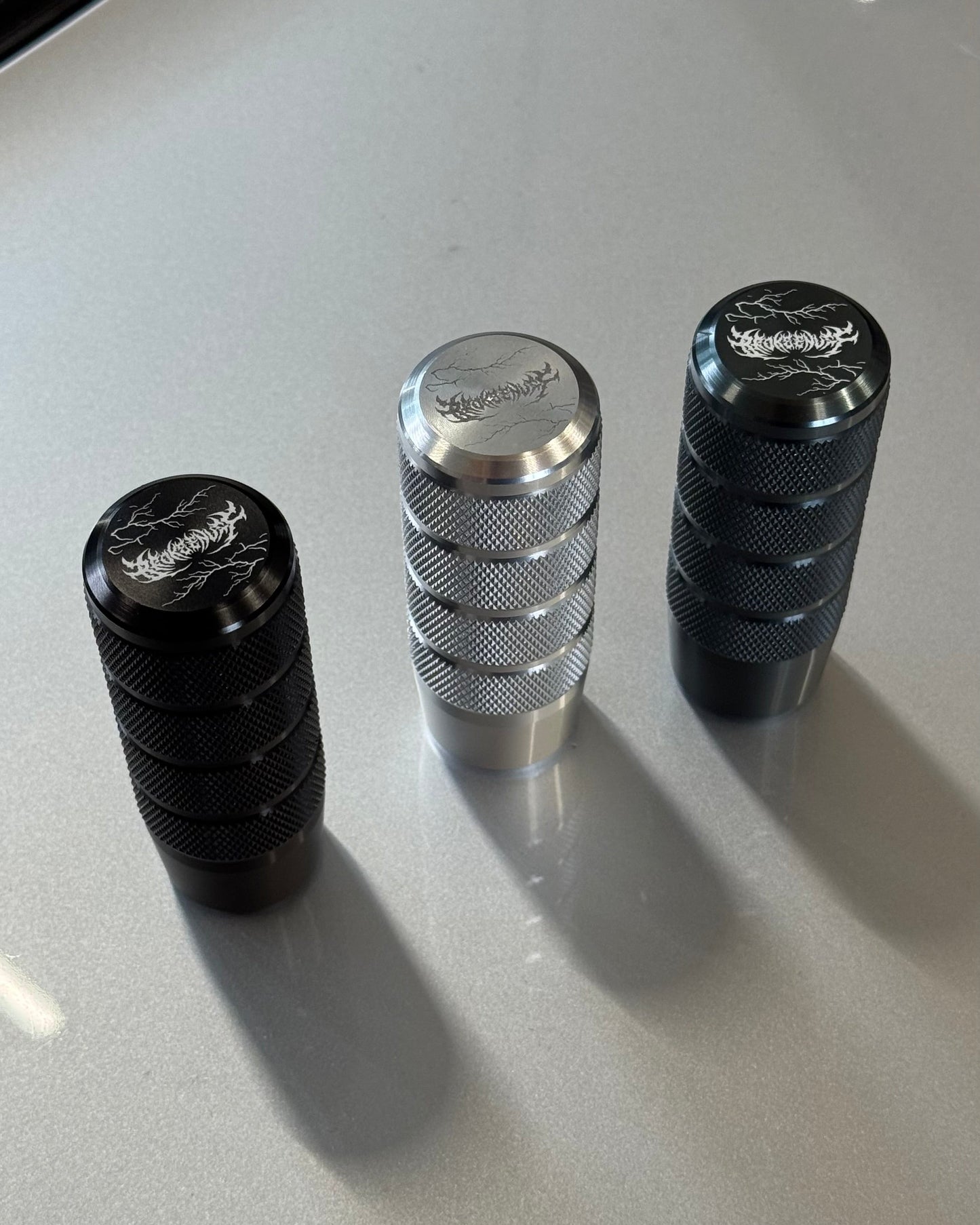 Brokeenuff Metal Thunderbolts Shift Knob