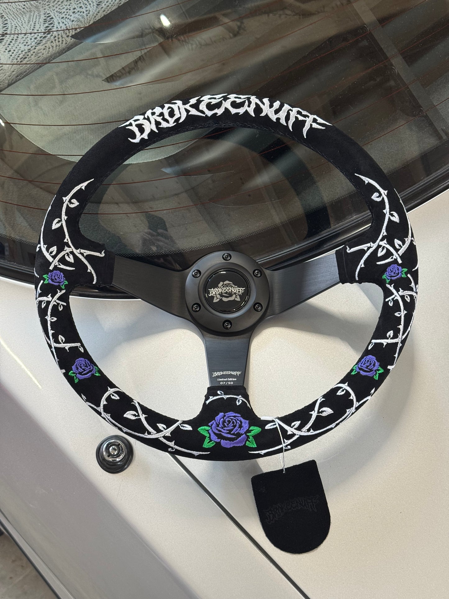 Thorns and Purple Roses Steering Wheel LIMITED!