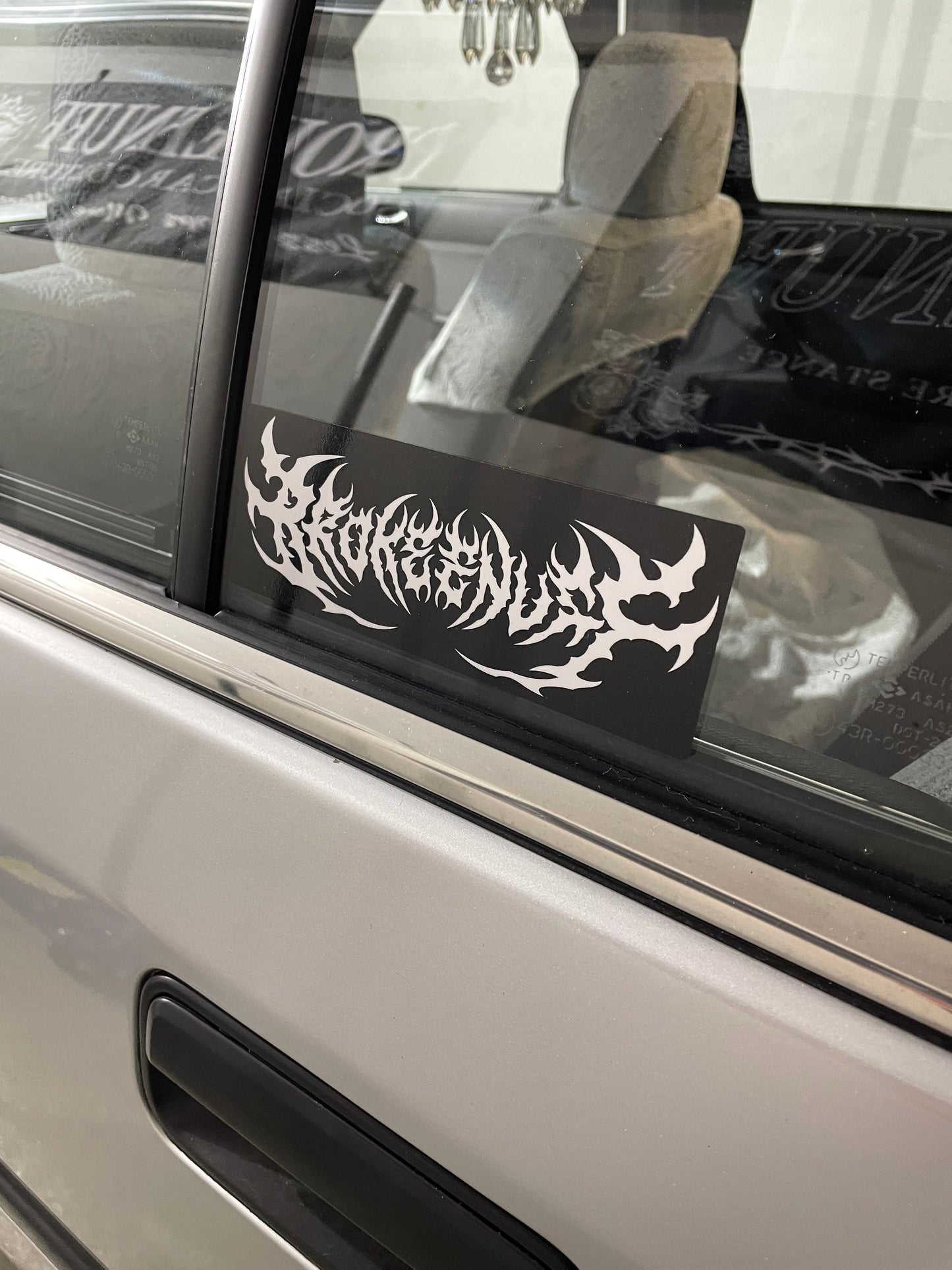 Metal Slap Sticker